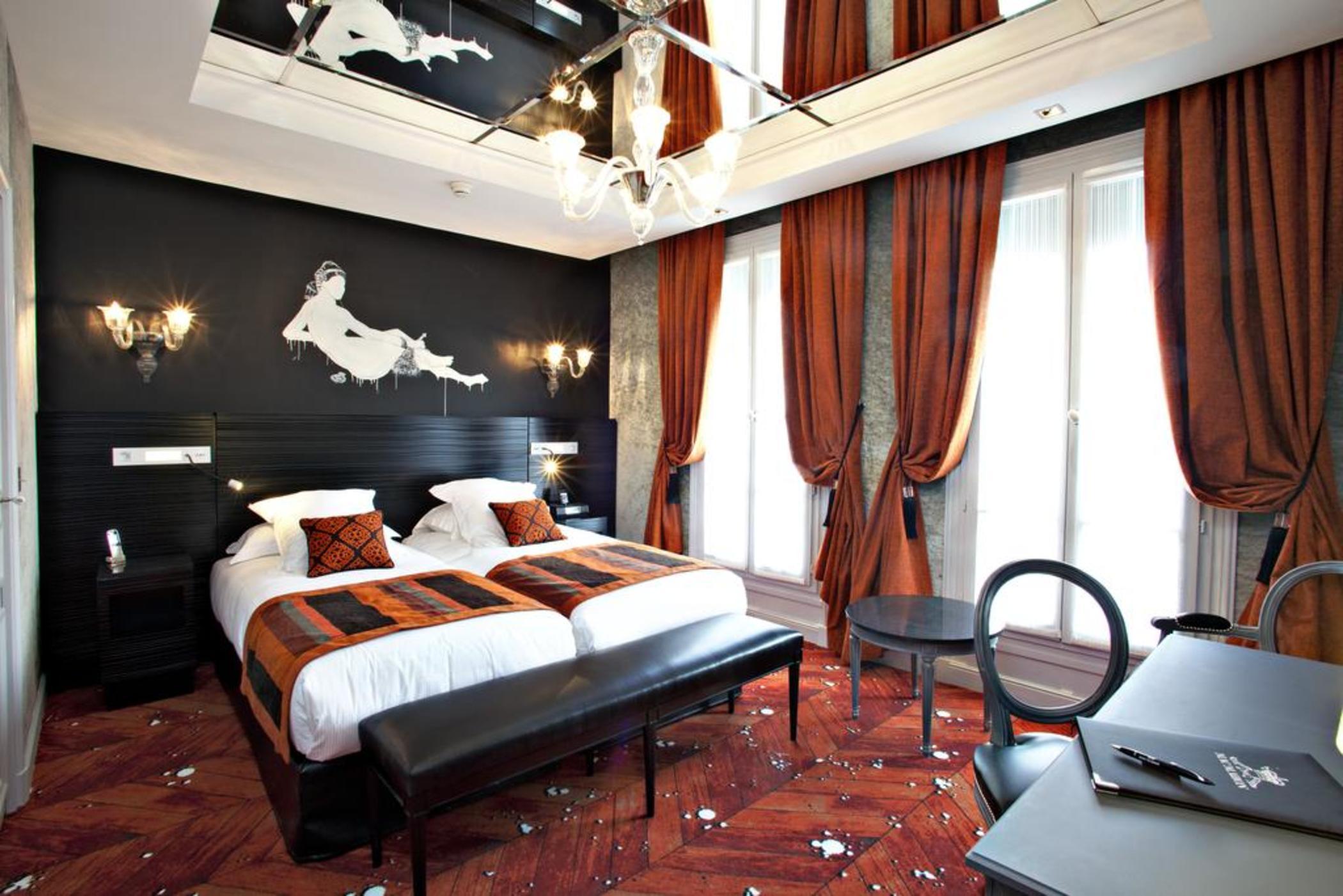 باريس فنادق ميزون لو شامب-إليزيه الغرفة الصورة